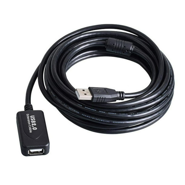USB 2.0 A to B Extension Cable for Printer Scanner high Speed usb2.0 Signal Amplifier 20m 65.6 ft 